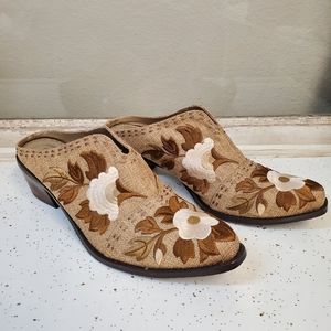 J. Reneé Embroidered Women's Stampede Mule